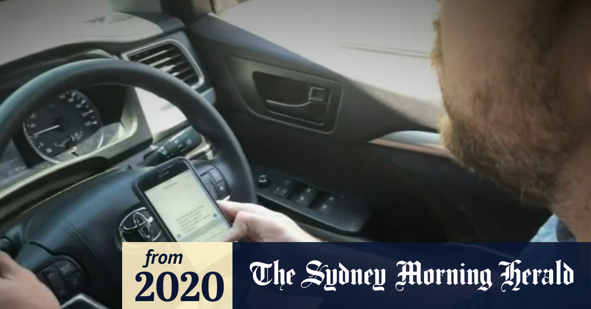 Video Steep fines for WA drivers caught on mobiles